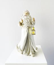 Touch Of Gold Santa With Lantern