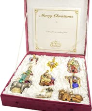Old World Christmas Nativity Ornament Set