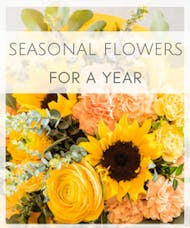 Seasonal Flowers for a Year