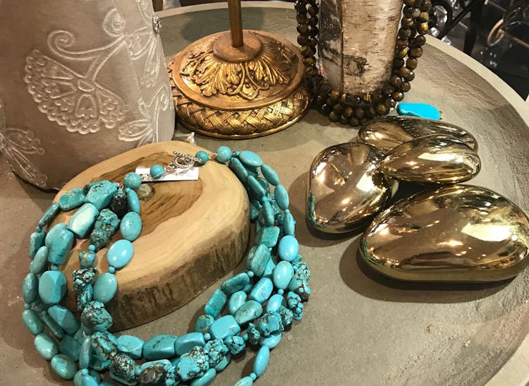 Hand-crafted jewelry from a variety of local artists